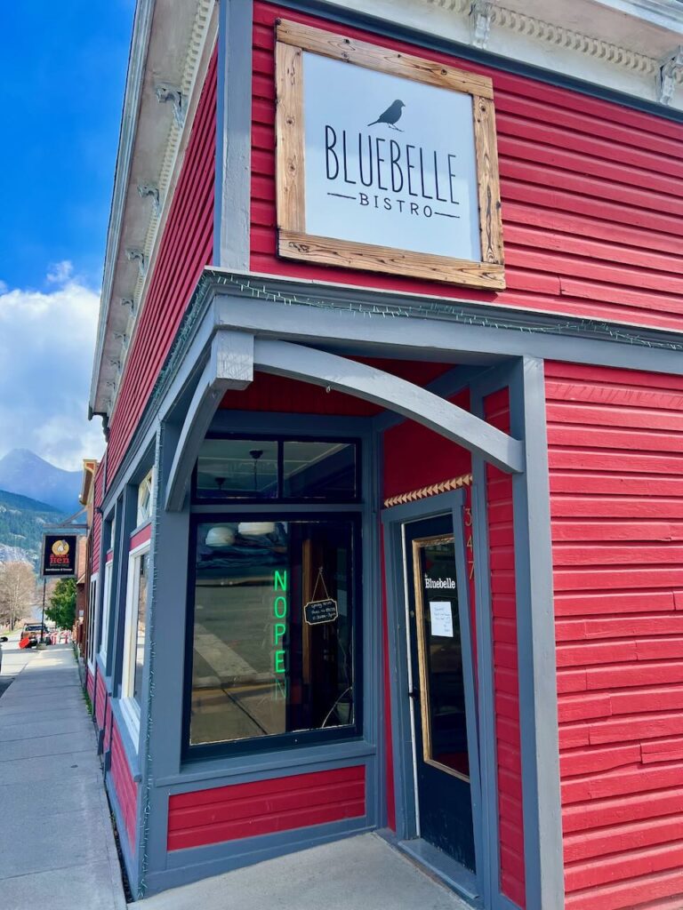 Bluebelle Bistro Kaslo Exterior