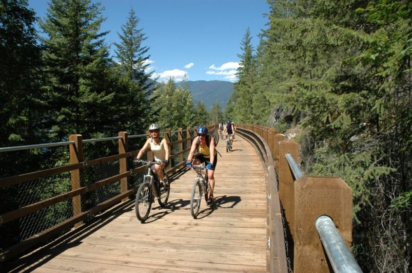 Explore Rail Trails In The Kootenays