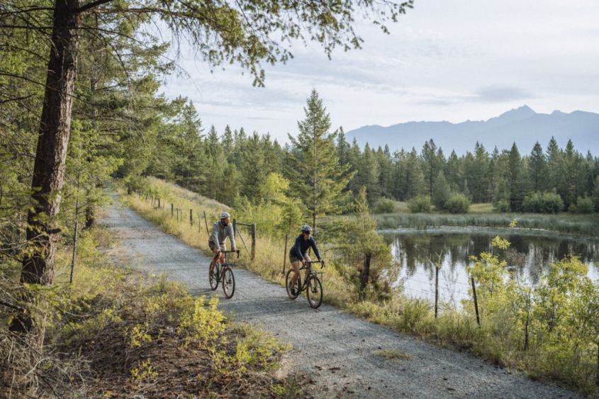 riding bikes on Cranbrook Rail Trails