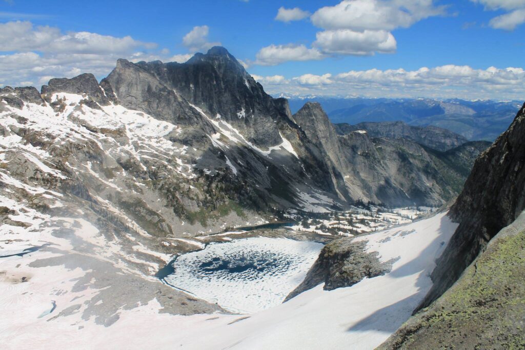 Gimli Ridge with snow