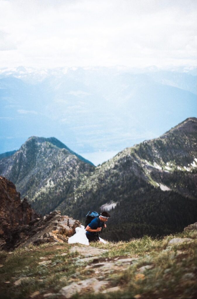 Hiking Mt Loki in the Kootenays