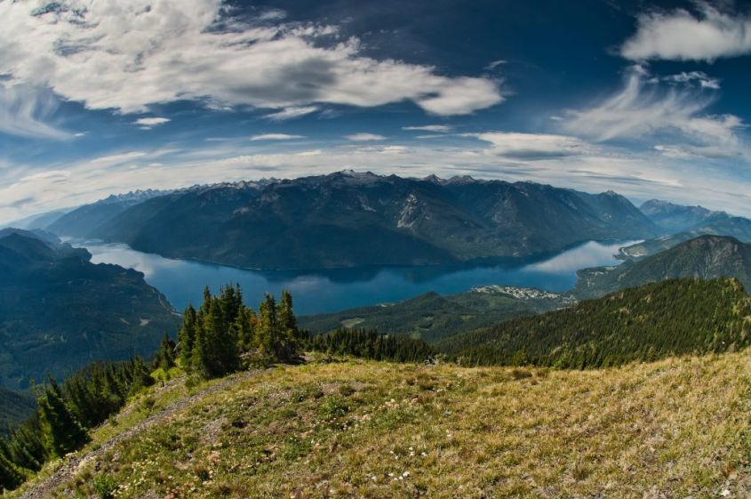 Panoramic view from Idaho Peak