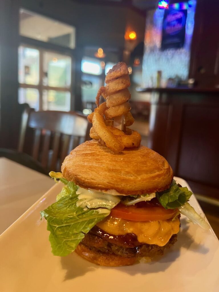 Masala Date Burger at Maple Mirch