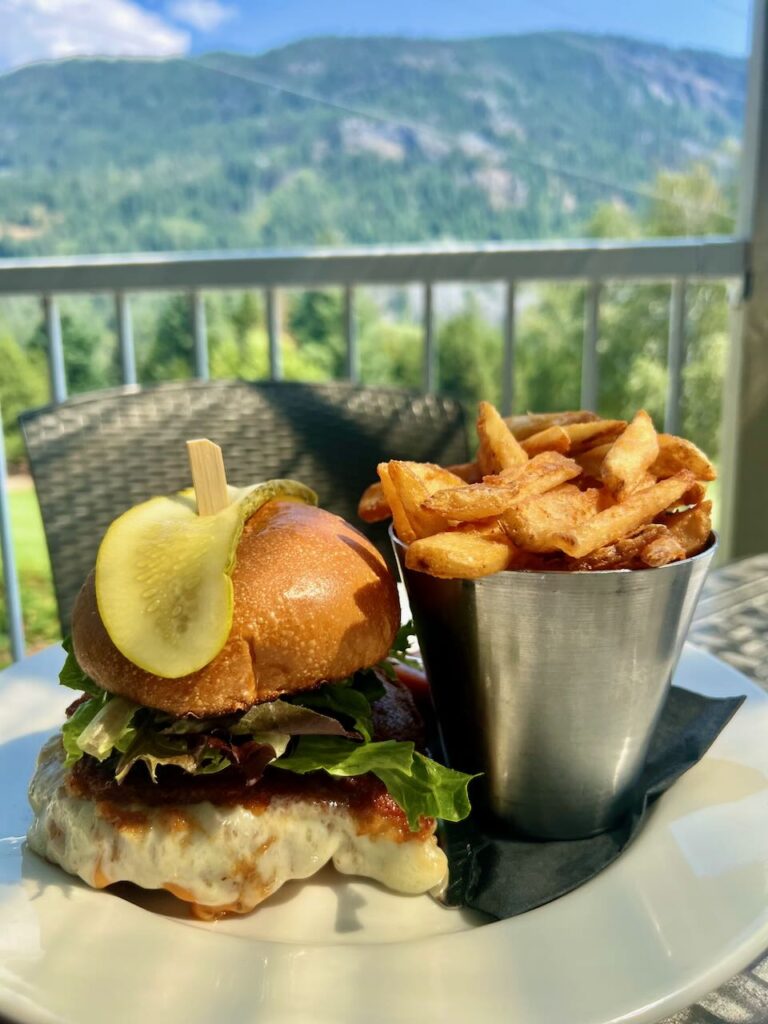 Ultimate Cheeseburger in Castlegar Burger Month at the Nineteenth