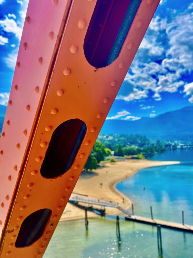 Lakeside Park from Nelson's Big Orange Bridge