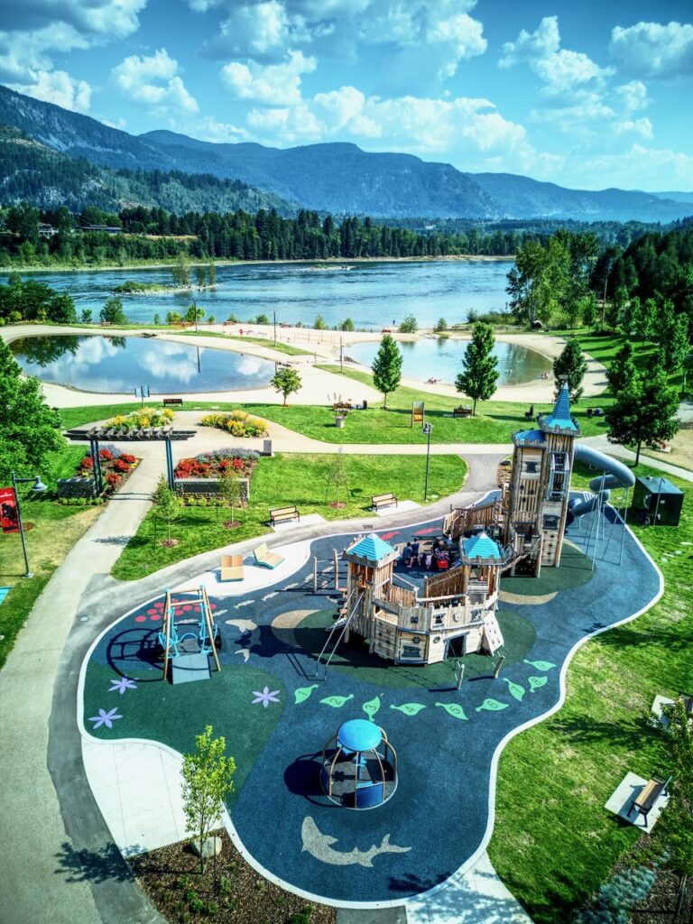 Millenium Park playground castlegar