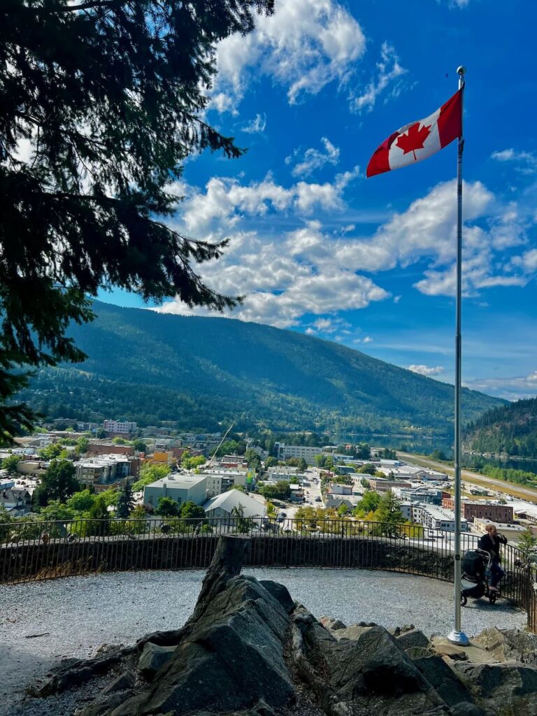 Gyro Park Lookout over Nelson's downtown