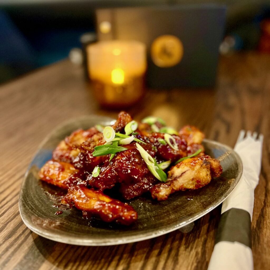 Korean BBQ Wings at The Waypoint in Kaslo