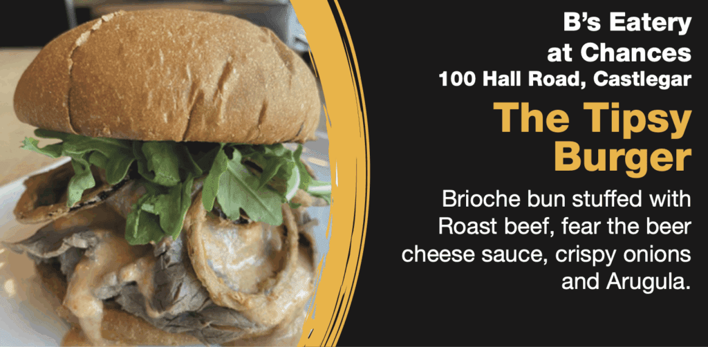 B's Eatery casino burger month