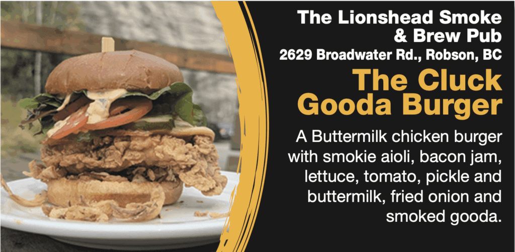 Lion's Head Pub burger 2025