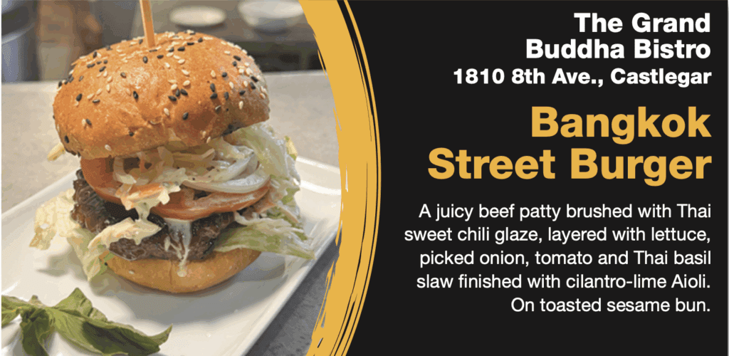 Grand Buddha Bistro burger