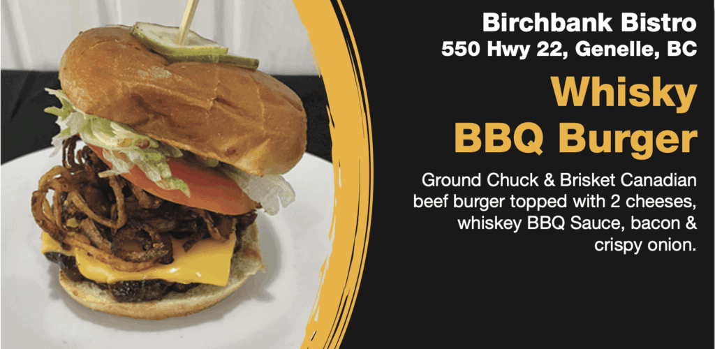 Birchbank burger 2025